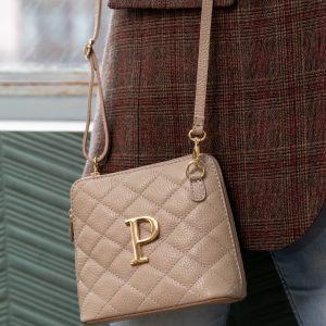 Bolso Piel Carmen Taupe