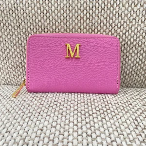 Cartera Piel Rosa Personalizado