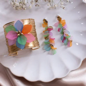 Brazalete Flor Multicolor