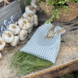 Bombonera Vichy Verde Seco