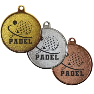 MEDALLA PADEL 5 CM