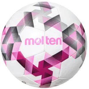 BALON FUTBOL MOLTEN FG 1000 BLANCO/ROSADO/GRIS N°5