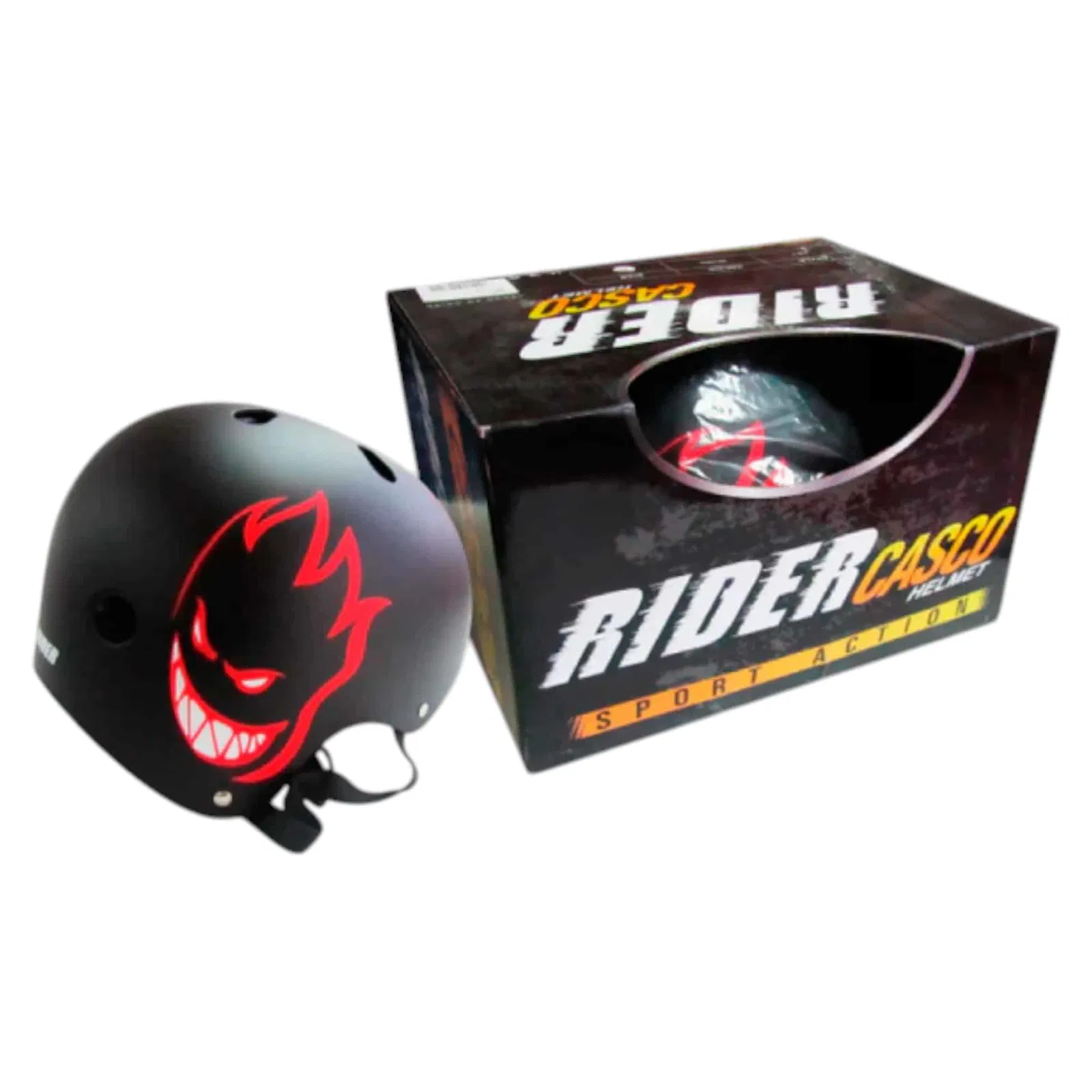 Casco Rider SKT Negro - Imagen 3