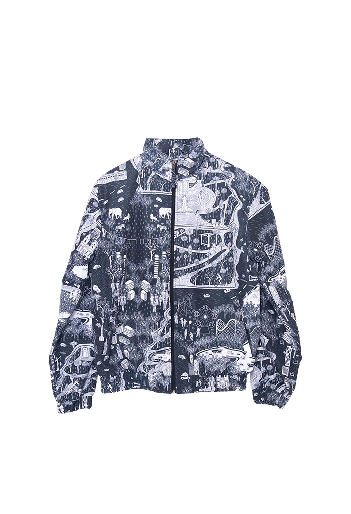 Bomber Tecuatl mi Ciudad Negro Blanco
