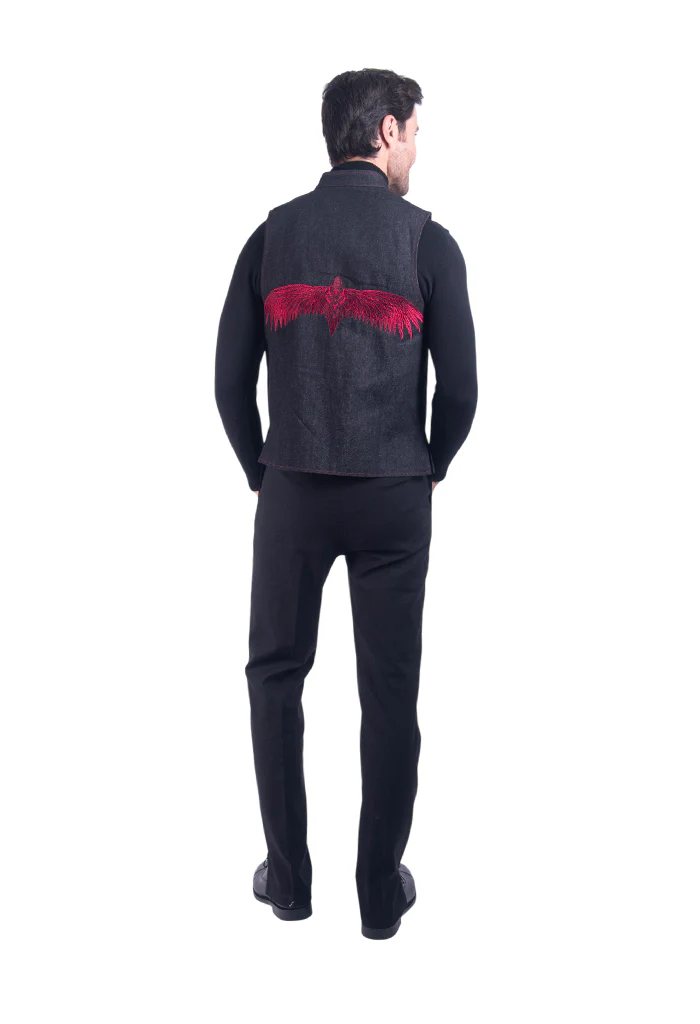 Chaleco Hombre Bordado Talabartería - Imagen 6