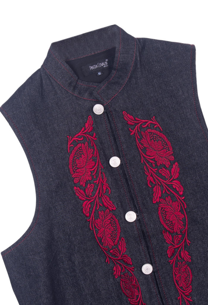 Chaleco Hombre Bordado Talabartería - Imagen 9