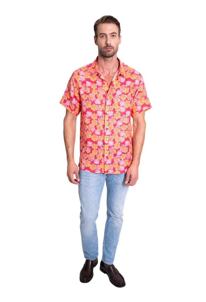 Camisa Cempasúchil Fucsia - Imagen 9