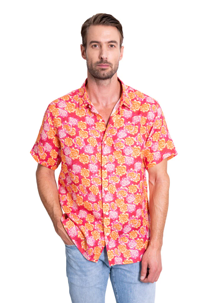 Camisa Cempasúchil Fucsia - Imagen 3