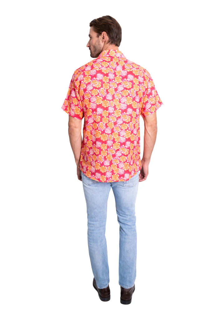 Camisa Cempasúchil Fucsia - Imagen 7