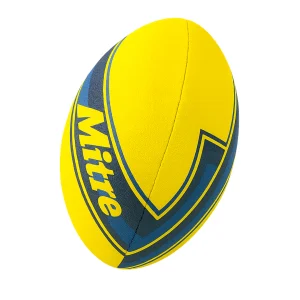 BALON RUGBY MITRE CUB COLOR AMARILLO/AZUL/NARANJO N° 3