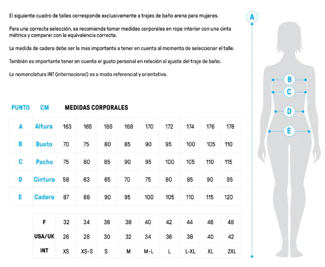 TRAJE DE BA脩O MUJER ARENA PRO FILE SWIN PRO BACK AZUL MARINO - Imagen 7