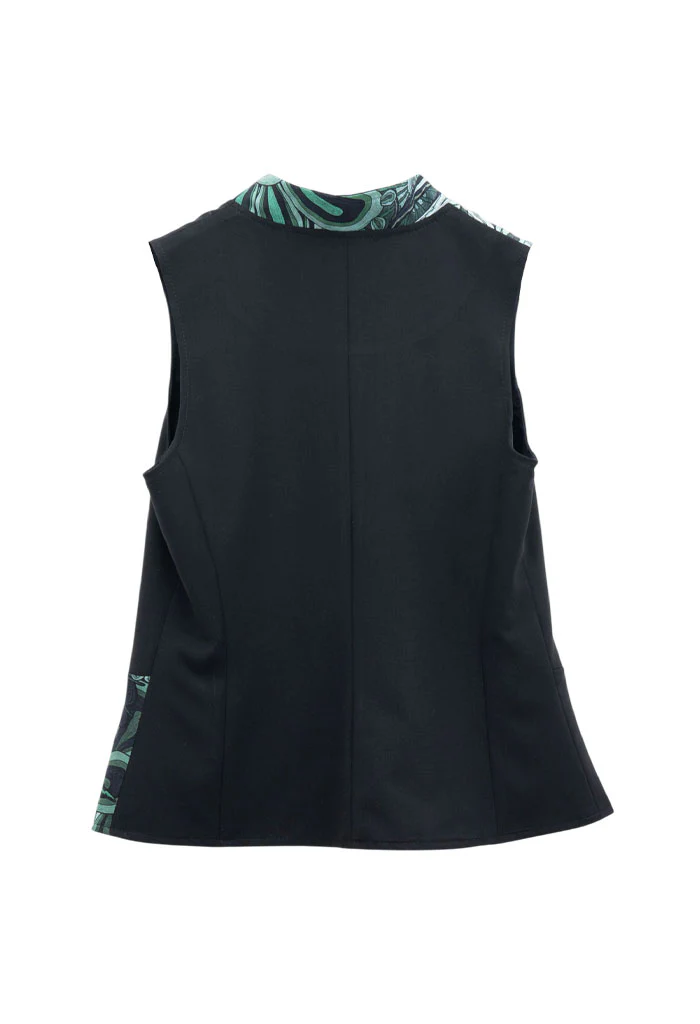 Chaleco Combinado Santuario Cactáceas Verde Jqd - Imagen 3