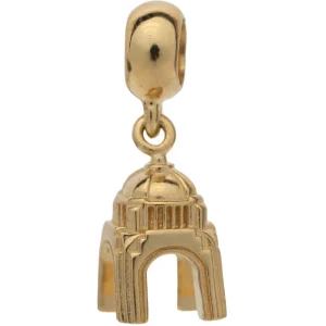 Amuleto para Brazalete Monumento Revolución Baño de Oro