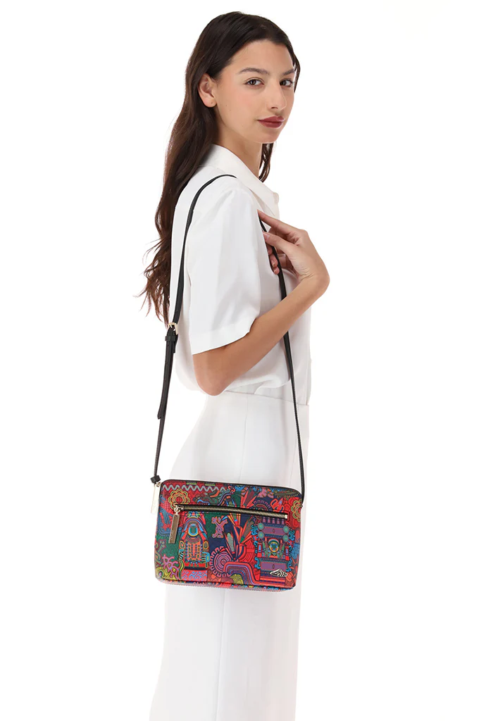 Bolsa Yaakun Saffiano Diosas Mexicas - Imagen 3