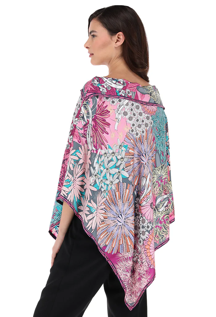 Poncho Herbolaria Flores - Imagen 9