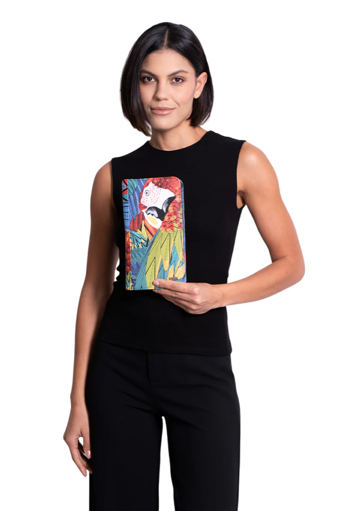 Porta Documentos Kóoch Saffiano Guacamaya - Imagen 7