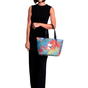 Tote K'iin Saffiano Guacamaya