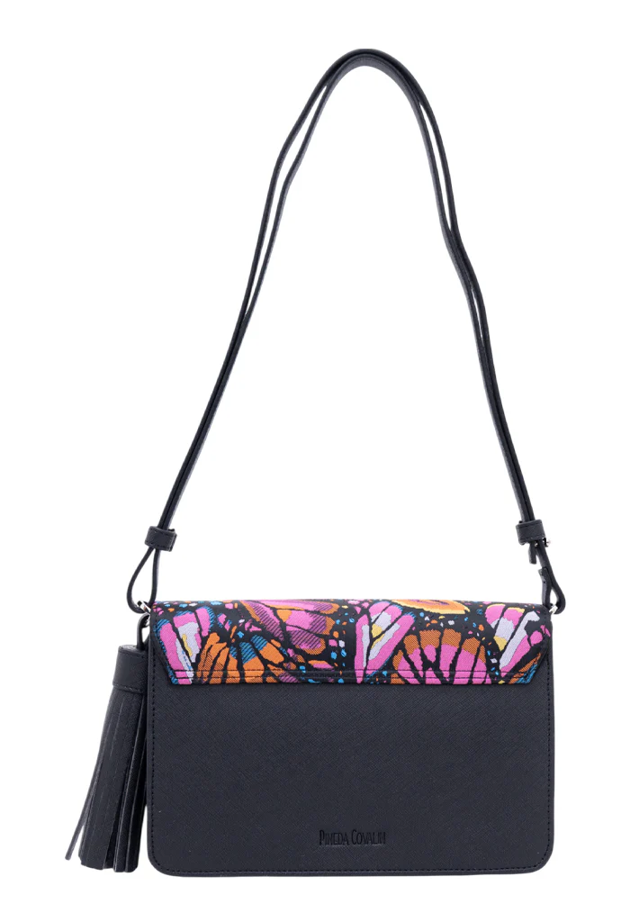 Bolsa Crossbody Cha Mariposa Bordada - Imagen 4