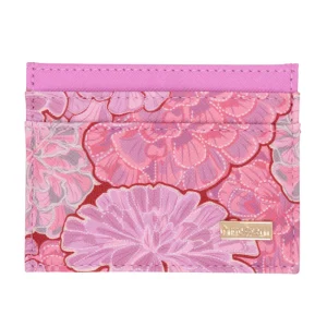 Tarjetero Kuxtal Saffiano Cempasúchil Ofrenda