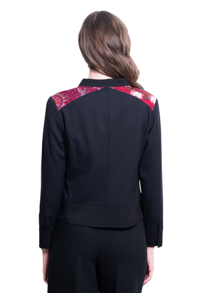 Bomber Okomej Colibrí Rojo Quemado - Imagen 7