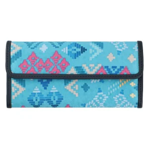 Cartera de Bolsillo Seda Tejido Maya