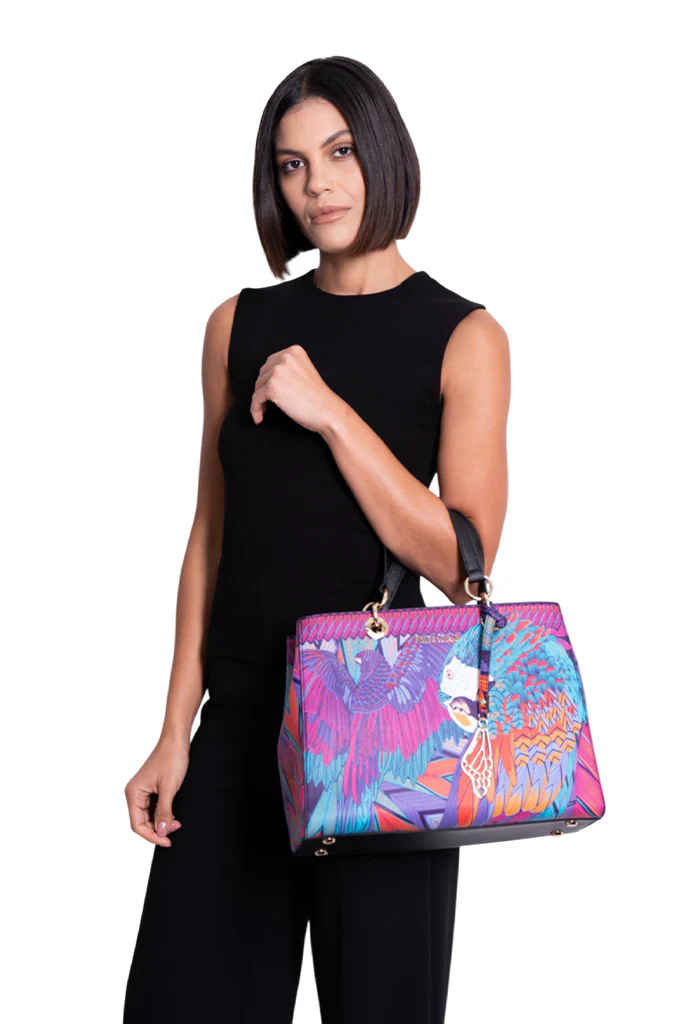 Bolsa Kaxan Saffiano Guacamaya - Imagen 8