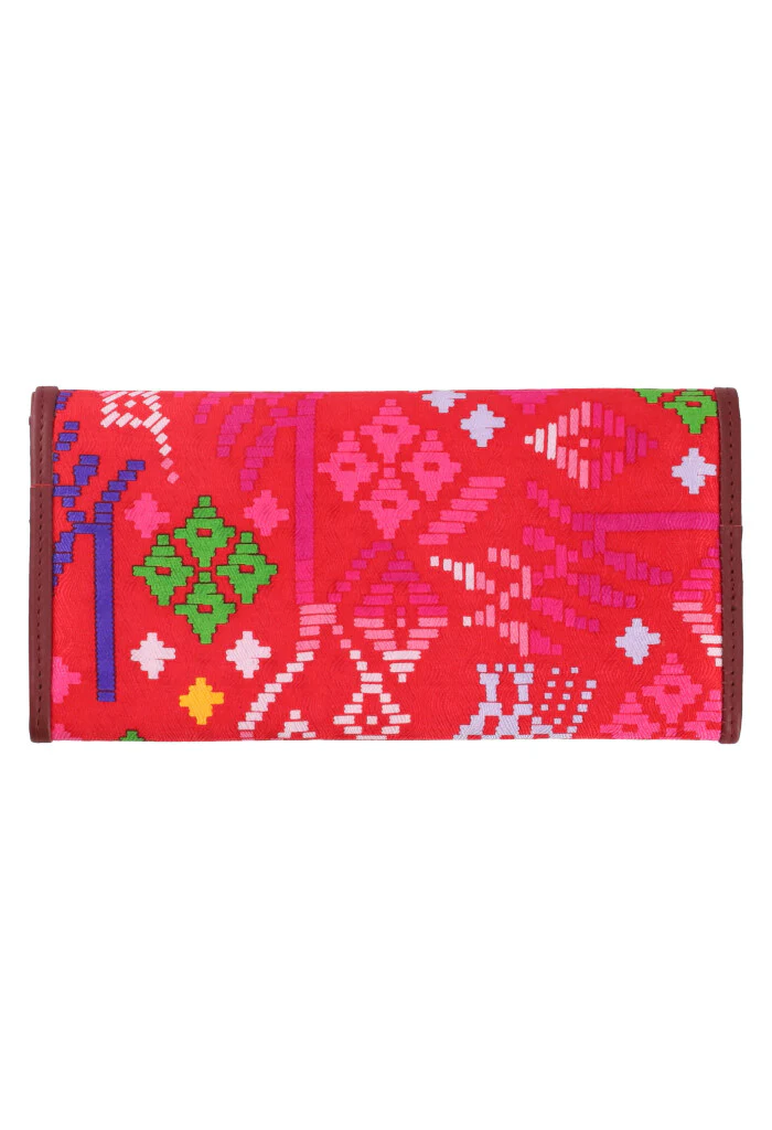 Cartera de Bolsillo Seda Tejido Maya - Imagen 7