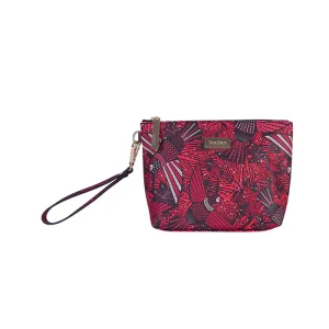 Cosmetiquera Piix Saffiano Colibrí