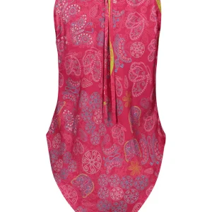 Blusa Cuello Ajustable Papalotl Mariposa