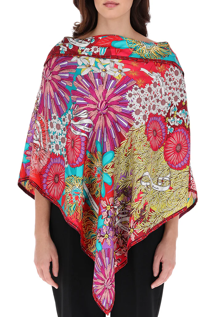 Poncho Herbolaria Flores - Imagen 8