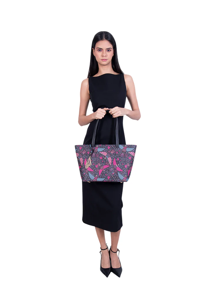 Tote K'iin Saffiano Colibrí - Imagen 7