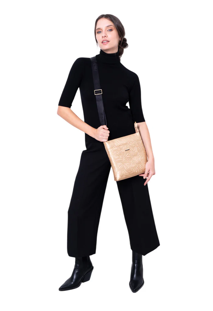 Messenger Bag Xíimbal Saff Grabado Mariposa - Imagen 7