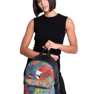 Backpack Nuuk Saffiano Guacamaya