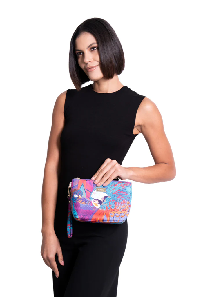 Cosmetiquera Piix Saffiano Guacamaya - Imagen 5