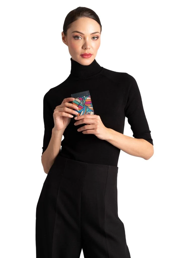 Tarjetero Piich Mariposa Abstracta - Imagen 3