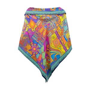 Poncho Diosas Mexicas