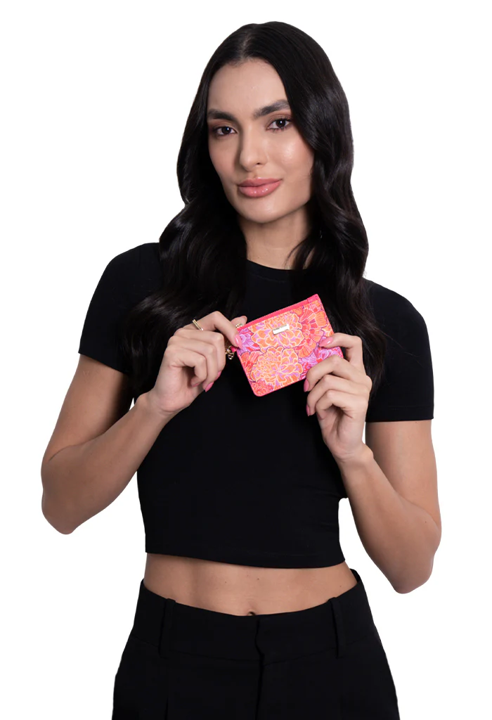 Tarjetero c/llavero Neek Saffiano Cempasúchil - Imagen 8