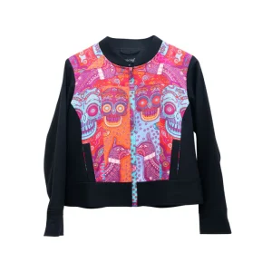 Bomber Okomej Día de Muertos Mictlán Naranja