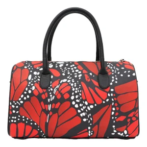 Maletín Pehualli Saffiano Mariposa Macro