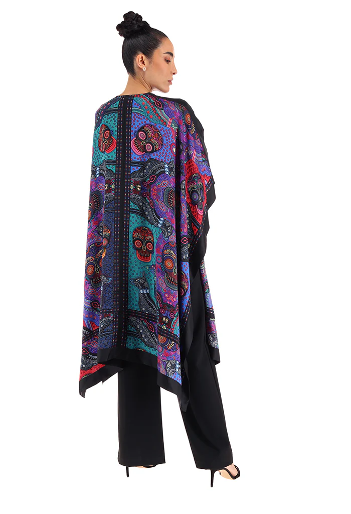 Kaftan Ndohi Día de Muertos Mictlan - Imagen 8