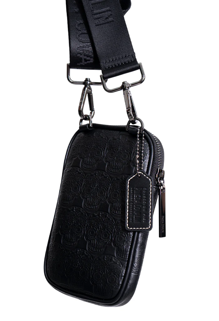 Multifuncional Maak Piel Grabado Tzompantli - Imagen 4