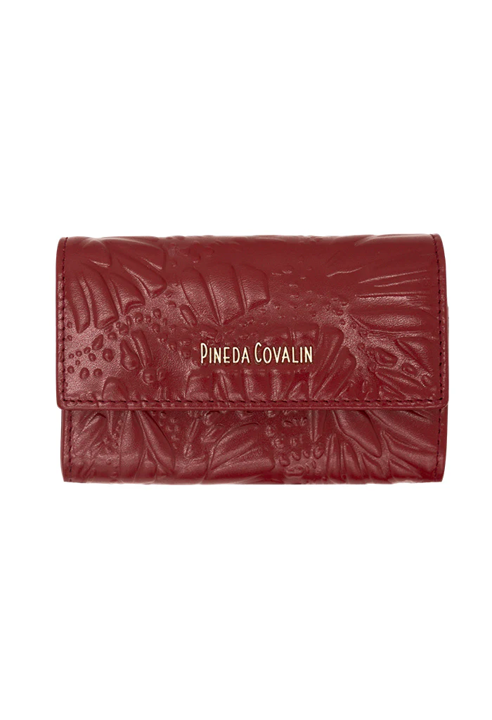 Cartera Mini Tuulis Piel Grabado Mariposa - Imagen 8