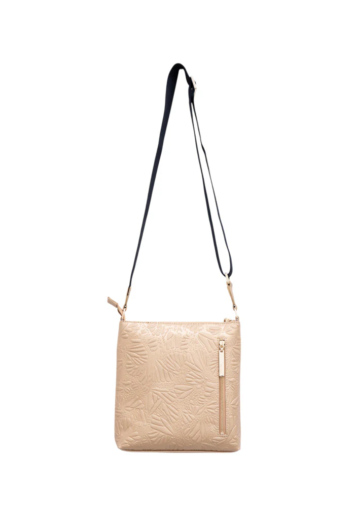 Messenger Bag Xíimbal Saff Grabado Mariposa - Imagen 4