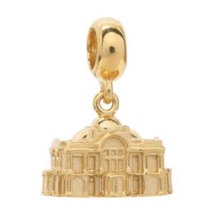 Amuleto para Brazalete Bellas Artes Baño de Oro