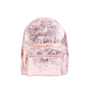 Backpack Nuuk de Piel Grabado Mariposa