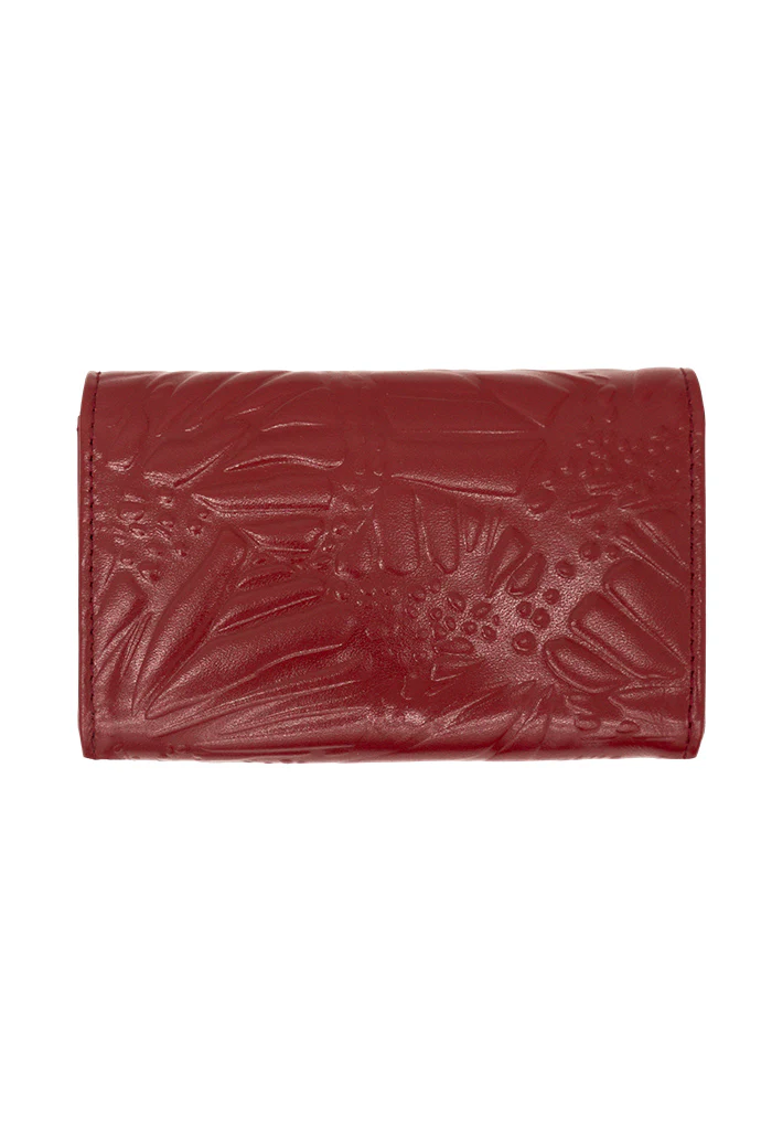 Cartera Mini Tuulis Piel Grabado Mariposa - Imagen 9