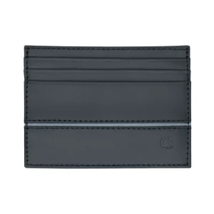 Tarjetero Kukxaan Negro Ribete Gris Agave