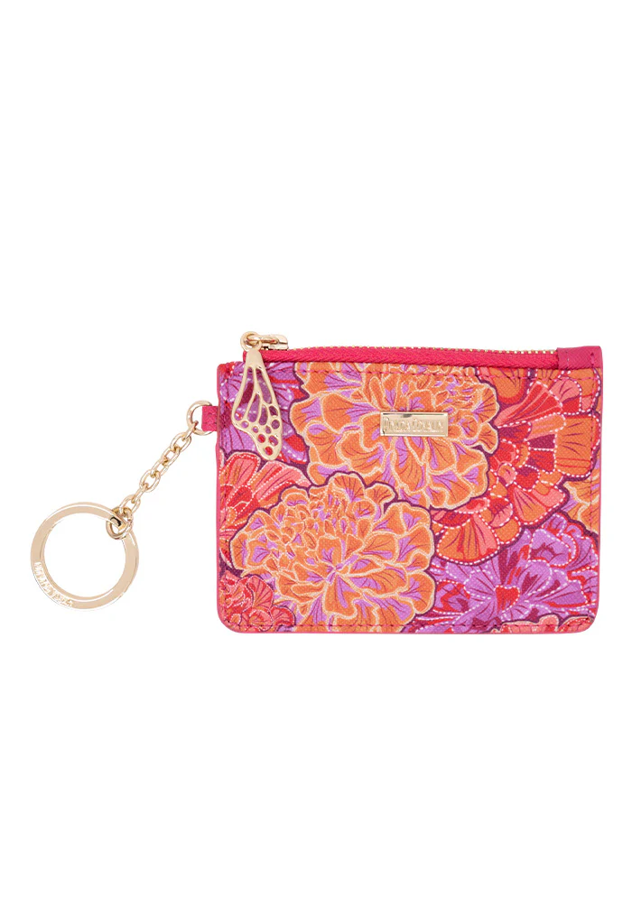 Tarjetero c/llavero Neek Saffiano Cempasúchil - Imagen 4