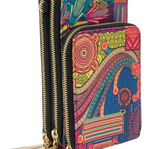 Porta Celular Naab Saffiano Diosas Mexicas