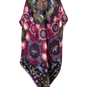 Blusa Cuello Ajustable Colibrí